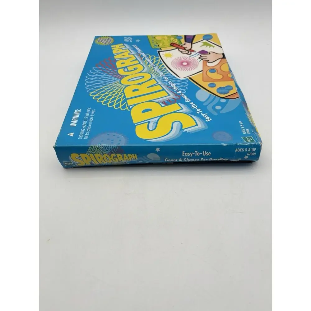 Spirograph Drawing Set by Hasbro Classic Gear Art Kit (Model #67009) New In Box